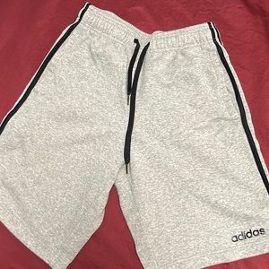 Adidas Shorts grey black stripes